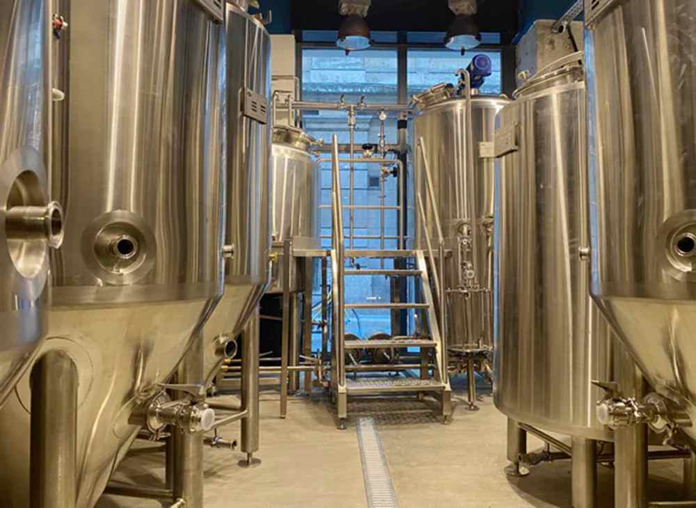  brewery in France, brewery system, brewery equipment